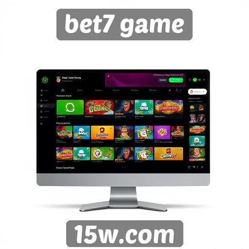 Acessibilidade e interface do site bet7 game
